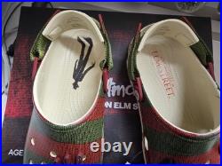 Crocs x Nightmare On Elm Street Size 13 Mens Freddy Krueger BRAND NEW Crocs x Nightmare On Elm Street Size 13 Mens Freddy Krueger BRAND NEW