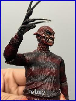 Custom Demon Freddy Neca Figure Nightmare Elm Street 7