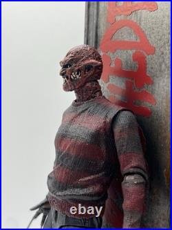 Custom Demon Freddy Neca Figure Nightmare Elm Street 7