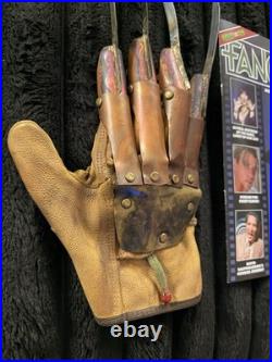 Custom Made Freddy Leather Glove Freddy Krueger The Nightmare On Elm Street