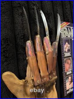 Custom Made Freddy Leather Glove Freddy Krueger The Nightmare On Elm Street