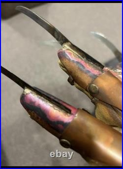 Custom Made Freddy Leather Glove Freddy Krueger The Nightmare On Elm Street