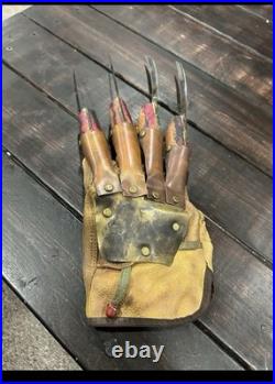Custom Made Freddy Leather Glove Freddy Krueger The Nightmare On Elm Street