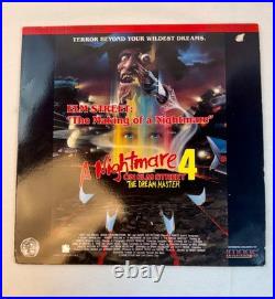 ELM STREET The Making of a Nightmare, A Nightmare on Elm Street 4 LASERDISC