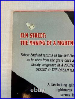 ELM STREET The Making of a Nightmare, A Nightmare on Elm Street 4 LASERDISC