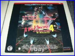 Elm Street The Making Of A Nightmare On Elm Street 4 The Dream Master LD Rare