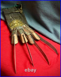FREDDY KRUEGER Real Metal GLOVE Claw A Nightmare on Elm Street COSPLAY HALLOWEEN FREDDY KRUEGER Real Metal GLOVE Claw A Nightmare on Elm Street COSPLAY HALLOWEEN