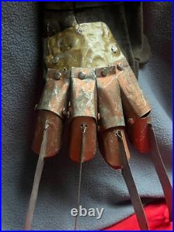 FREDDY KRUEGER Real Metal GLOVE Claw A Nightmare on Elm Street COSPLAY HALLOWEEN FREDDY KRUEGER Real Metal GLOVE Claw A Nightmare on Elm Street COSPLAY HALLOWEEN