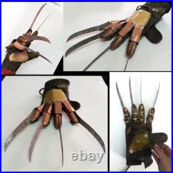 FREDDY KRUEGER Real Metal GLOVE Claw A Nightmare on Elm Street COSPLAY HALLOWEEN FREDDY KRUEGER Real Metal GLOVE Claw A Nightmare on Elm Street COSPLAY HALLOWEEN