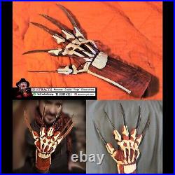 FREDDY KRUEGER Real Metal GLOVE Claw A Nightmare on Elm Street COSPLAY HALLOWEEN FREDDY KRUEGER Real Metal GLOVE Claw A Nightmare on Elm Street COSPLAY HALLOWEEN