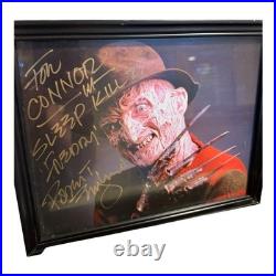 FREDDY KRUEGER SIGNED 8X10 PHOTO ROBERT ENGLUND Nightmare On ELM STREET FREDDY KRUEGER SIGNED 8X10 PHOTO ROBERT ENGLUND Nightmare On ELM STREET