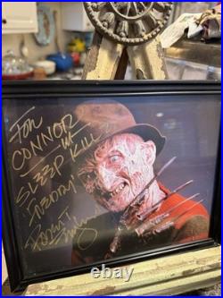 FREDDY KRUEGER SIGNED 8X10 PHOTO ROBERT ENGLUND Nightmare On ELM STREET FREDDY KRUEGER SIGNED 8X10 PHOTO ROBERT ENGLUND Nightmare On ELM STREET
