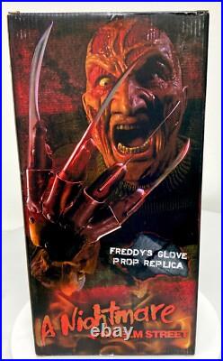 FREDDY KRUEGER'S GLOVE Collectible PROP REPLICA Nightmare of Elm Street NECA NEW