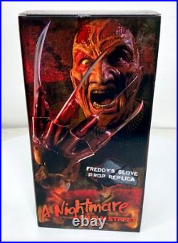 FREDDY KRUEGER'S GLOVE Collectible PROP REPLICA Nightmare of Elm Street NECA NEW