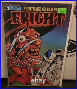 FRIGHT #3 1ST APPEARANCE OF FREDDY KREUGER Nightmare on Elm Street Rare HTF 1988