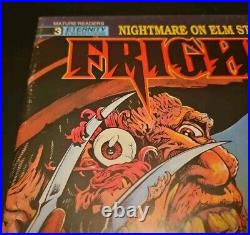 FRIGHT #3 1ST APPEARANCE OF FREDDY KREUGER Nightmare on Elm Street Rare HTF 1988