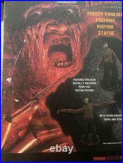 Factory Entertainment Nightmare On Elm Street Premium Motion Statue NewithSealed