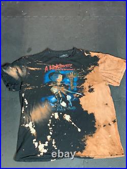 Freddy Krueger A Nightmare On Elm Street T-Shirt with TIE Dye. XL fits like L
