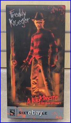 Freddy Krueger A Nightmare on Elm Street Sixth Scale Figure New FREE SHIPPING Freddy Krueger A Nightmare on Elm Street Sixth Scale Figure New FREE SHIPPING