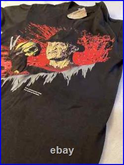 Freddy Krueger Blood shirt vintage Dream Warriors Nightmare Elm Street Medium Freddy Krueger Blood shirt vintage Dream Warriors Nightmare Elm Street Medium