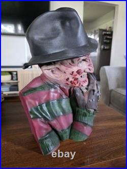 Freddy Krueger Bust Nightmare On Elm Street Horror Movie Memorabilia Figurine