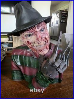 Freddy Krueger Bust Nightmare On Elm Street Horror Movie Memorabilia Figurine