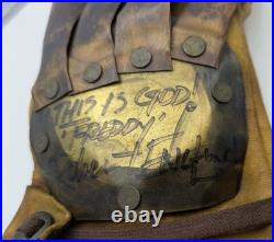 Freddy Krueger Glove Signed Robert Englund Handmade Metal Nightmare Elm Street