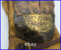 Freddy Krueger Glove Signed Robert Englund Handmade Metal Nightmare Elm Street