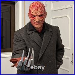 Freddy Krueger Mask Latex Horror Cosplay Halloween Nightmare on Elm Street