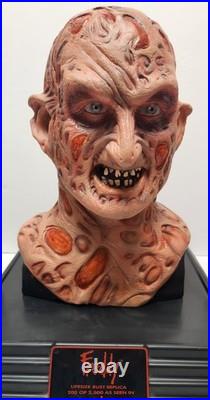 Freddy Krueger Nightmare Elm Street 2006 18 Lifesize Bust Replica 200/2,500 COA