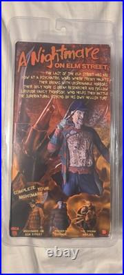 Freddy Krueger Nightmare On Elm Street NECA Action Figure Signed Robert England