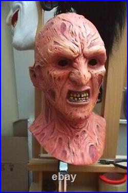 Freddy Krueger Nightmare on Elm Street Horror Horror Mens Costume Latex Mask