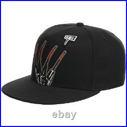 Freddy Krueger Nightmare on Elm Street NEW ERA 59FIFTY Hat 7 3/8 Brand New NWT Freddy Krueger Nightmare on Elm Street NEW ERA 59FIFTY Hat 7 3/8 Brand New NWT