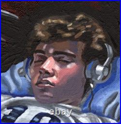 Freddy Krueger Original Acrylic Painting Nightmare on Elm Street Johnny Depp Art