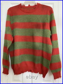 Freddy Krueger Sweater Nightmare Elm Street 4/5/6 Jason Myers Leatherface Glove
