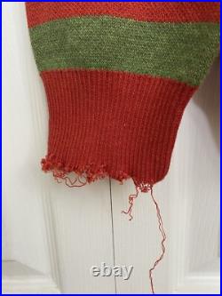 Freddy Krueger Sweater Nightmare Elm Street 4/5/6 Jason Myers Leatherface Glove
