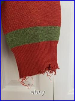 Freddy Krueger Sweater Nightmare Elm Street 4/5/6 Jason Myers Leatherface Glove