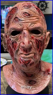 Freddy Krueger TOTS Overhaul Nightmare On Elm Street Latex Mask Halloween