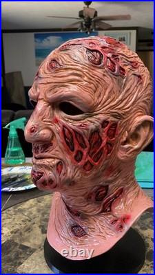Freddy Krueger TOTS Overhaul Nightmare On Elm Street Latex Mask Halloween