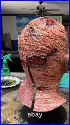 Freddy Krueger TOTS Overhaul Nightmare On Elm Street Latex Mask Halloween