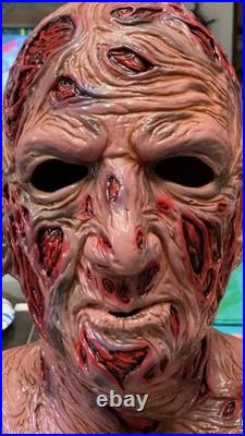 Freddy Krueger TOTS Overhaul Nightmare On Elm Street Latex Mask Halloween