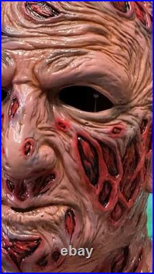 Freddy Krueger TOTS Overhaul Nightmare On Elm Street Latex Mask Halloween
