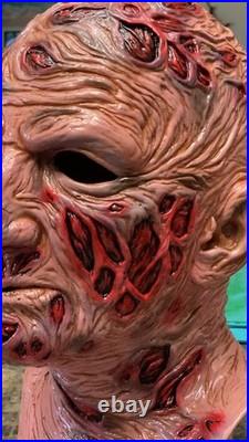 Freddy Krueger TOTS Overhaul Nightmare On Elm Street Latex Mask Halloween
