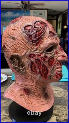 Freddy Krueger TOTS Overhaul Nightmare On Elm Street Latex Mask Halloween
