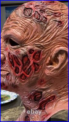 Freddy Krueger TOTS Overhaul Nightmare On Elm Street Latex Mask Halloween