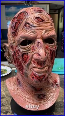 Freddy Krueger TOTS Overhaul Nightmare On Elm Street Latex Mask Halloween