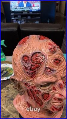 Freddy Krueger TOTS Overhaul Nightmare On Elm Street Latex Mask Halloween