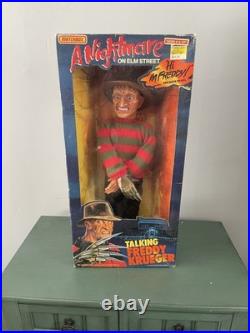 Freddy Krueger Vintage 1989 Nightmare On Elm Street Talking Freddy Doll Works
