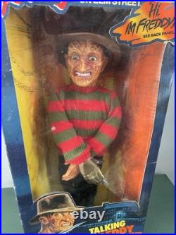 Freddy Krueger Vintage 1989 Nightmare On Elm Street Talking Freddy Doll Works