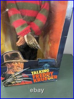 Freddy Krueger Vintage 1989 Nightmare On Elm Street Talking Freddy Doll Works Freddy Krueger Vintage 1989 Nightmare On Elm Street Talking Freddy Doll Works